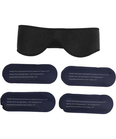 Versatile Ice Bags for Face - Hot & Cold Compress for Muscle Relief Dentistry & Facial Wrap (Black) - Buy Online on GoSupps.com