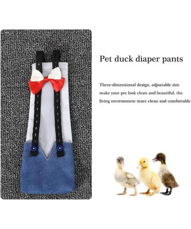 Frunimall Reusable Pet Diapers for Poultry - Washable Fashionable Diapers for Geese Ducks & Chickens - 3 Pack - Buy Online on GoSupps.com