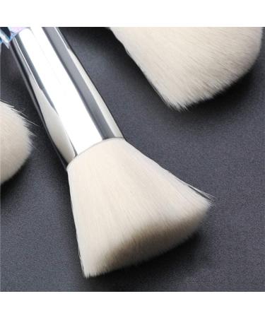 10-Piece Crystal Handle Makeup Brush Set | Premium Foundation Brushes for Flawless Application - International Shipping Available - Buy Online on GoSupps.com
