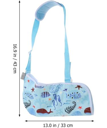 EXCEART Kids Arm Sling - Forearm Support for Child Wrist Injuries | Adjustable Waist Strap & Medical Filter Cloth | Ideal for Boys & Toddlers - Buy Online on GoSupps.com
