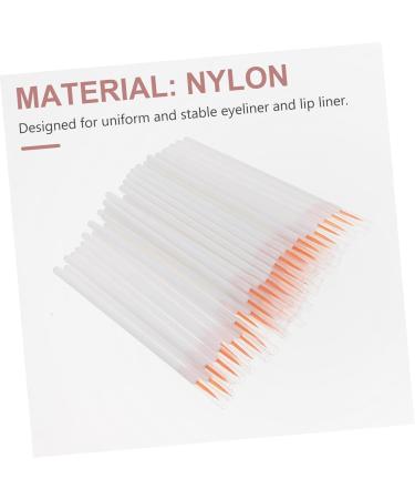 Baluue 300 Pcs Disposable Eyeliner Brush Eyeliner Applicator Powder Eyeliner Brush Detail White Nylon - Buy Online on GoSupps.com