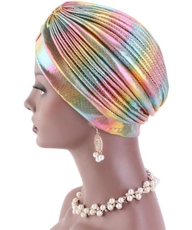 Morechioce Women Chemo Headscarf - Elegant Cotton Turban Hat for Ladies | Soft Sky Blue Summer Headwear & Wraps - Buy Online on GoSupps.com