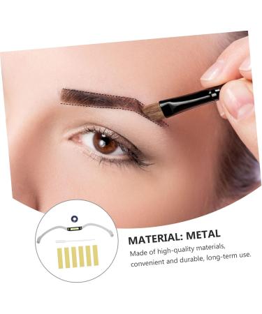 Beavorty 1pc Auxiliary Shaping Tool Eyebrow Level Premium Mapping Professional Horizontal Line Marker Ruler 1 count (Pack of 1) Silver - Buy Online on GoSupps.com