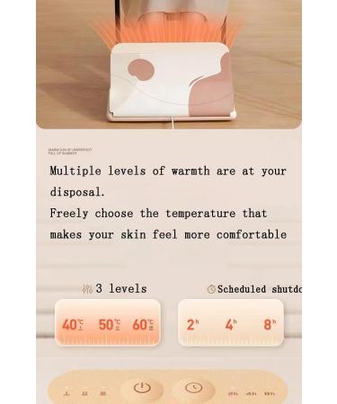 CAULO Foldable Heated Foot Warmer - Space Heater with Thermostat Timer & Safety Features for Cozy Comfort - Buy Online on GoSupps.com