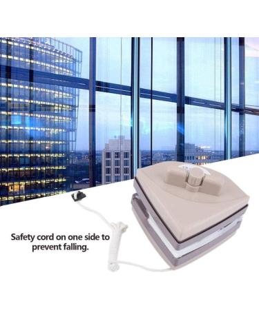 Glass Cleaning Brush Triangle Shape Glass Wiper Magnetic Double-Sided Hollow Glass Wiper Surface Cleaning Brush Pad Tool Window Cleaner - Buy Online on GoSupps.com