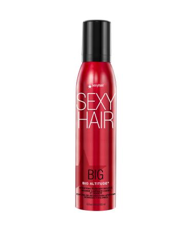 SexyHair Big Altitude Bodifying Blow Dry Mousse, 6.8 Oz | Volume with Hold | Up to 72 Hours Humidity Resistance | Thermal Protection