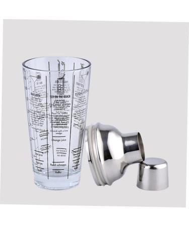 Cabilock Outil De Barre Agitateur De Bar Stockage De Conteneurs De Bananes Cylindre De Mousse Blanche Agitateur En Acier Inoxydable S chage Des Shaker Positionner Avec chelle - Buy Online on GoSupps.com