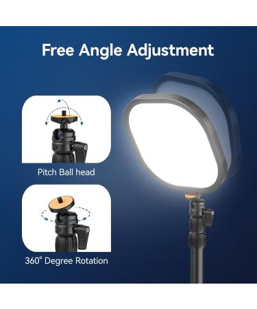 ULANZI Select  - Desk Key Light for Zoom Video - K7 Pro Key Lighting Dimmable 3200K-5600K 15W  CRI 95+ Edge Emitting  Desk Clamp  360° Degree Ball Head Extendable Pole for Streaming Conference - Buy Online on GoSupps.com