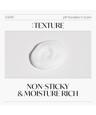 SAM U PH Sensitive Cream | Hydrating Korean Face Moisturizer for Men & Women | Ceramides for Sensitive & Dry Skin | Daily Moisturizer (1.69 Oz - Buy Online on GoSupps.com