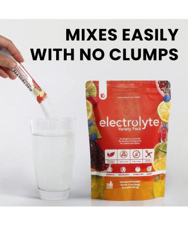 KEPPI Keto Electrolytes Powder - Sugar-Free Advanced Hydration Raspberry Lemonade Supplement - Energy Boost Variety Pack - 30 Packets - Buy Online on GoSupps.com