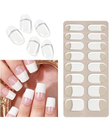 Bandaux Semi-Durcis pour Ongles Autocollants Gel Fran ais | Fournitures Manucure Sans Dommage pour Femmes Filles D butantes Passionn es Beaut  - Buy Online on GoSupps.com