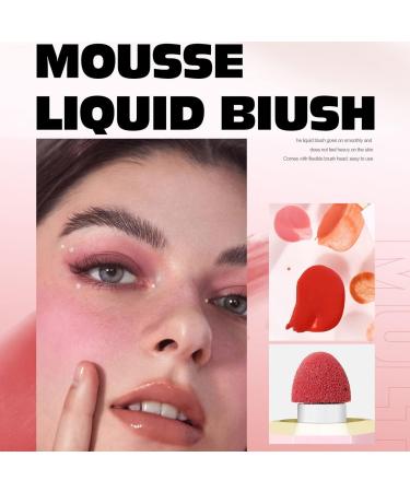 Long Lasting Liquid Blush Stick - Coral Shade | Creamy Soft Cheek Blusher | Multi-purpose Makeup | Natural Smooth Pigmented Formula - Buy Online on GoSupps.com