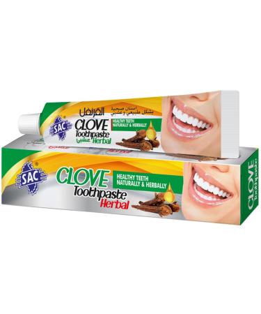 All-Natural Clove Toothpaste - Fresh Breath & Healthy Gums - Herbal Dental Care - 125 g