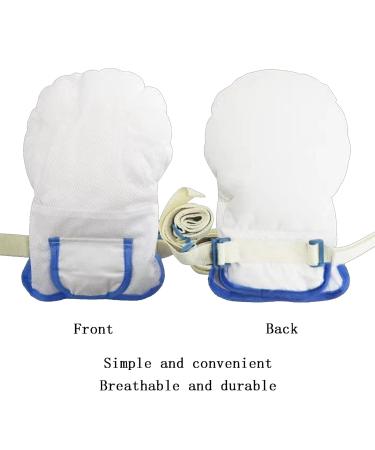 GlcFound Patient Protective Gloves - Thick Sponge Filling Anti-Scratch Breathable Safety Gloves for Seniors - Medical Help & Comfort - Buy Online on GoSupps.com