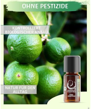 Organic Lime Oil 10ml from Sri Lanka | Essential Citrus Aurantifolia for Biological Cultivation - Buy Online on GoSupps.com