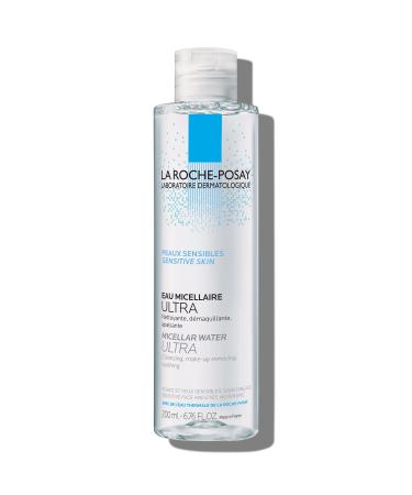 La Roche-Posay Micellar Cleansing Fluid for Sensitive Skin 200 milliliters Unscented 200 ml (Pack of 1) - Buy Online on GoSupps.com