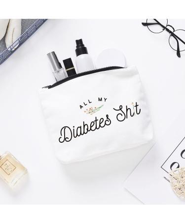 Fokongna Diabetic Supplies Bag - Funny Diabetic Emergency Kit for Women and Men - Perfect Birthday Gift for Diabetes Patients - Buy Online on GoSupps.com