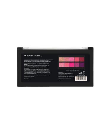 Buy Profusion Cosmetics Fuchsia 10 Shade Eyeshadow - International Shipping Available - Buy Online on GoSupps.com