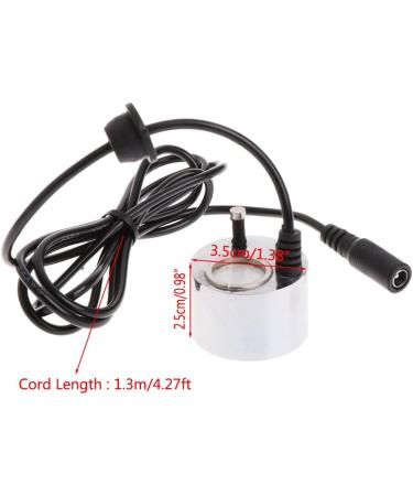 Kcnsieou Small Red LED Light Ultrasonic Mist Maker Fogger Water Fountain Pond Decoration - Buy Online on GoSupps.com