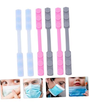 Gatuida Protective Mask Hooks - 6 Adjustable Silicone Earring Covers (15.8x1.5cm) for Comfort & Security - International Shipping Available - Buy Online on GoSupps.com