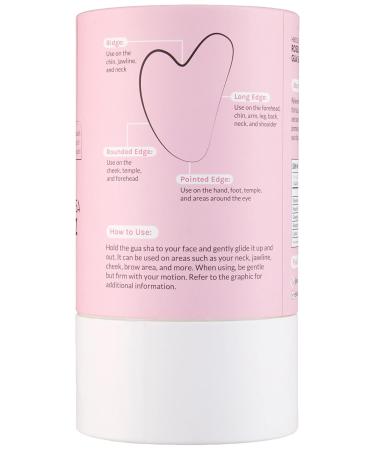 ESW Beauty Hibiscus White Tea Rose Quartz Gua Sha - Revitalize Your Skin Naturally | Shop Internationally - Buy Online on GoSupps.com
