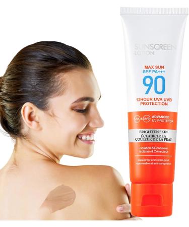  Sloane Moisturizing Sunscreen SPF 90 - Oil Free Natural Sun Protection with Wide Spectrum of Action - Face Sun Protection Sun Protection for Sage - Buy Online on GoSupps.com