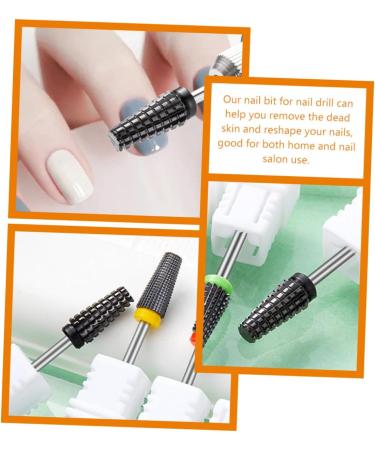 Beavorty nail art tools nail tools nail drill bits women nail drill bit manicure supplies manicure accessories drill bits for nails nail bits for women Front women's Grinding head ceramics - Buy Online on GoSupps.com
