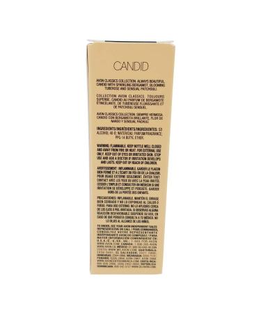 AVON Candid Cologne Spray - Avon Classics Collection Amber Floral 1.7 oz Spray | Tropical Flowers & Exotic Woods Cologne for Men Fresh 1.7 Fl Oz (Pack of 1) - Buy Online on GoSupps.com