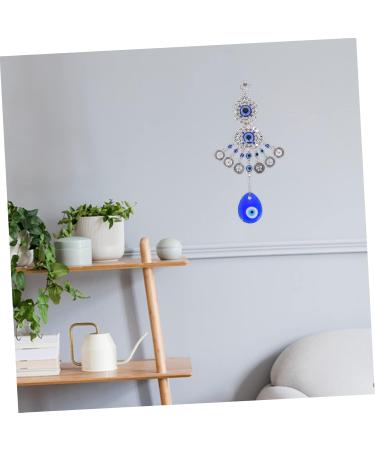 Yardenfun Blue Eyes Pendant Home Decor para De Mujer Interior Turkish Blue Eyes Adornment Devil Eye Hanging - Buy Online on GoSupps.com