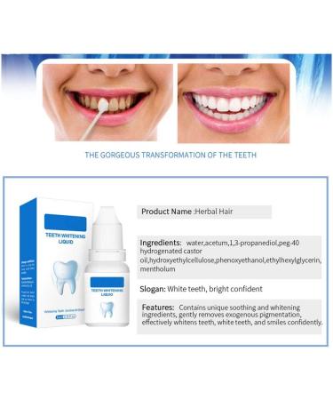Gavigain Mouth Care Fluid 10ml - Tooth Whitening & Stain Removal for Smoke Tea & Coffee | Brightening Oral Dental Care - Buy Online on GoSupps.com