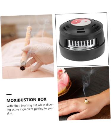 Ultechnovo 12 STK Moxibustion Box - Stainless Steel Incense Burner Holder & Portable Moxa Rod Burner for Fragrance and Healing - Buy Online on GoSupps.com