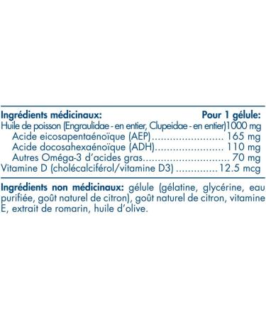 Nordic Naturals Omega-3D Lemon - Supports Cognition Immune Cardiovascular Health and Added Bone Support 60 Count - Buy Online on GoSupps.com