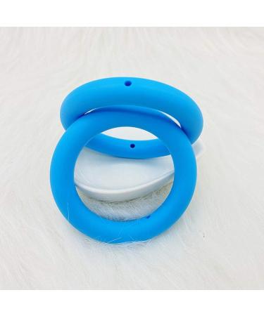 Yuanshenortey 5Pcs 65mm Silicone Teething Toys | DIY Baby Chewable Nursing & Shower Gifts - International Shipping - Buy Online on GoSupps.com
