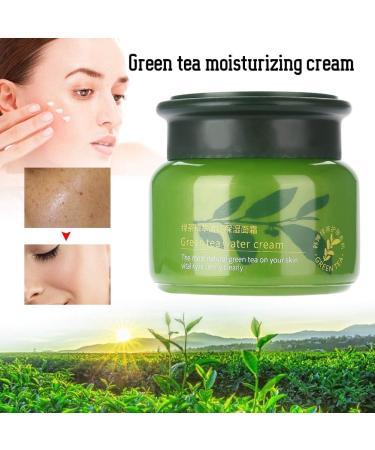 50g Green Tea Facial Cream Anti Aging Retinol Moisturizer Cream for Face - Natural and Organic Cream Anti-Wrinkles Repair Firming Skin Cream for All Skin Types - Buy Online on GoSupps.com