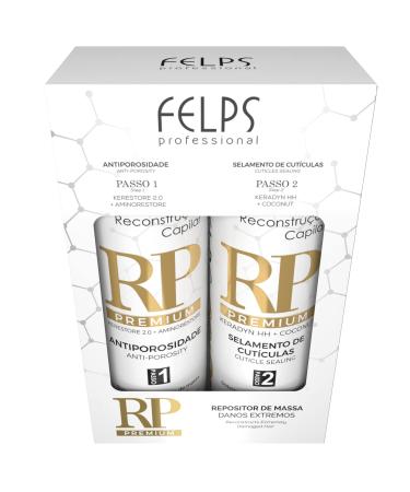 Felps Color RP Premium Treatment Hair Reconstruction 2x500ml - Restore and Revitalize Your Hair - Buy Online on GoSupps.com