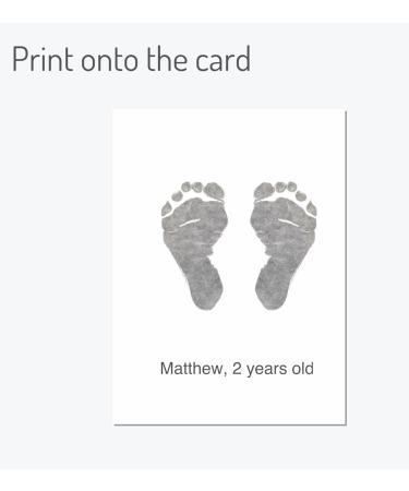 Inkless Hand & Footprint Kit for Newborns - Baby Shower Gift for Mum | Includes Ink Pads and Wipes | Silver Keepsake - Buy Online on GoSupps.com