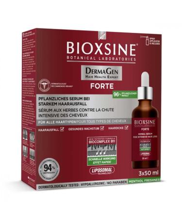BIOXSINE DG FORTE Serum for intensive hair loss 3X50 ml