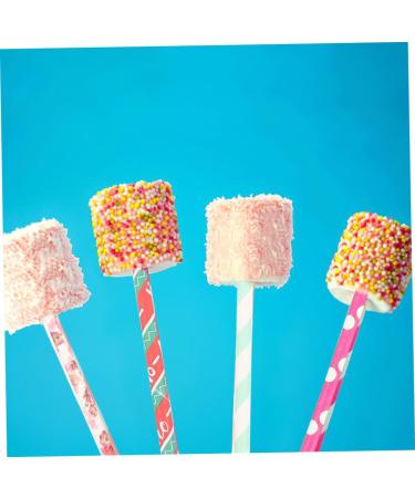  HAKIDZEL HAKIDZEL Lollipop Packaging Sticks 50Pcs Marshmallow Lollipops Sugar DIY Bars Supplies Fancy Sticks For Cake Pops - Buy Online on GoSupps.com
