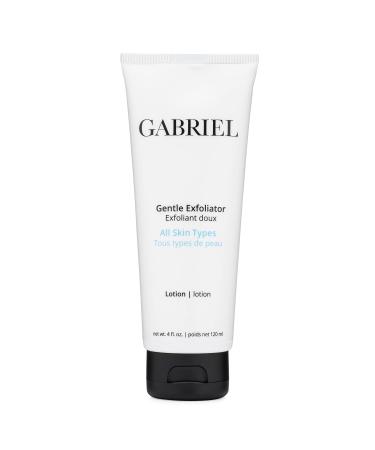 Gabriel Gentle Exfoliator Natural Paraben Free Vegan Cruelty-free Non GMO Infused with Red Seaweed enriched with Vitamin E to gently exfoliate skin 4 oz.