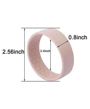 Buy Silicone Foldable Elastic Hairband - Magic Ponytail Holder & Stretch Hair Tie (2 Tablets) - Durable Brown Ponytail Headband Rope for International Shipping - Buy Online on GoSupps.com