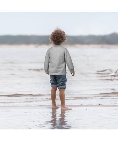 Cooraby 4 Pack Toddler Boys' Long-Sleeve Shirts - 3T Cotton Thermal Tops in Black, Gray, Burgundy, Navy Blue - Buy Online on GoSupps.com