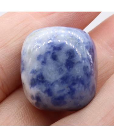 Bulk Natural Black Volcanic Lava Stone Ornaments Polished Rough Rock Reiki Crystals and Stones Home Decor Sodalite 3PC Stone Collection
