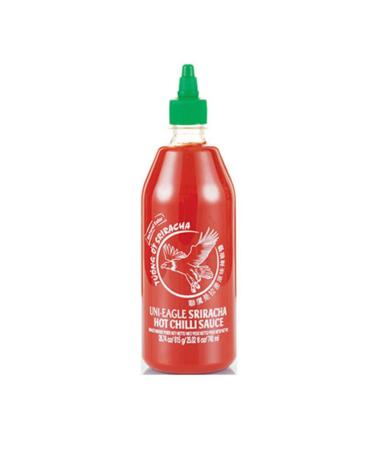 Sriracha Hot Chilli Sauce 740ML used as dipping sauce topping and mixing with other ingredients to make a delicious sauce.