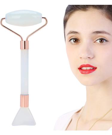 Verdant Touch Dual Head Face Roller Massager | Skin-Friendly Gua Sha Tool for Facial Massage - Buy Online on GoSupps.com