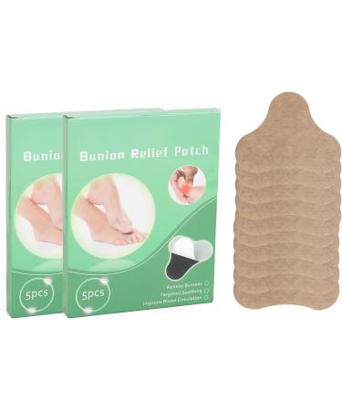 10 Ball Toe Cushions & Bale Relief Pads - Self-Adhesive Valgus Corrector for Pain Relief & Blister Reduction - Unisex Foot Care Solution - Buy Online on GoSupps.com