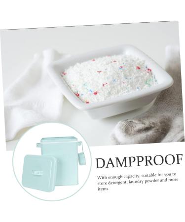 ORFOFE Box Dispenser Washing Laundry Laundry Bucket Softener Beads Iron 1 count (Pack of 1) Light Green - Buy Online on GoSupps.com