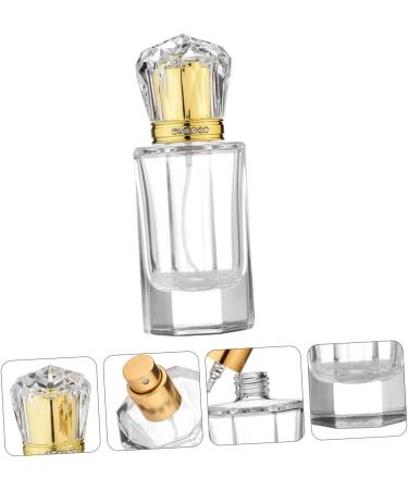 minkissy 1pc Perfume Refillable Perfume Portable Water Sprayer Cosmetic Container Scent Spray Bottle Refillable Mist Sprayer Travel Sprinkler Empty Bottle Glass - Buy Online on GoSupps.com