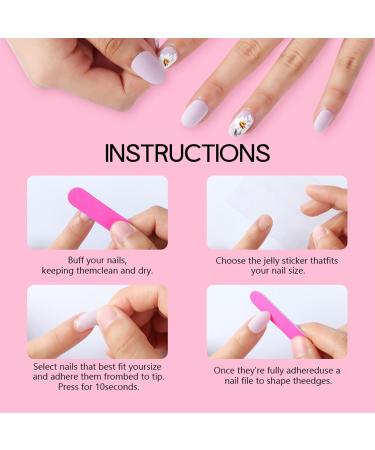 Summer Beach Cat Eye Press-On Nails - 30pcs Glossy Blue Gradient Acrylic - Short Coffin Style for DIY Manicure - Coquette Women & Girls - Buy Online on GoSupps.com