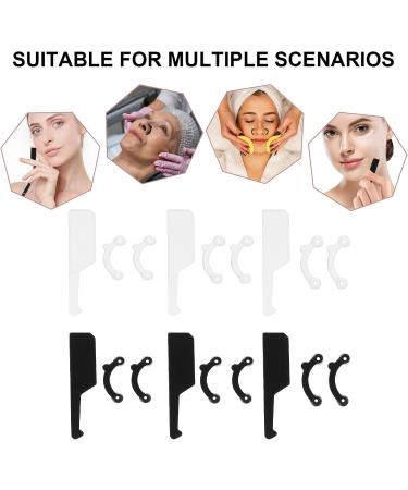 Beavorty 18 pcs Kit Inserts de Modelage de Nez Invisibles Noir et Blanc S Outil de Redressement et Soutien Nasal Portable et Discret pour Remodelage Facile - Buy Online on GoSupps.com