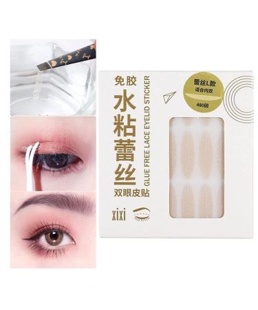 Slip-float stripes slide-tape slide-tapes stripes for eyelid lifting without op! Waterproof 24h stop double eyelid lifting tapes eyelid tape (b)